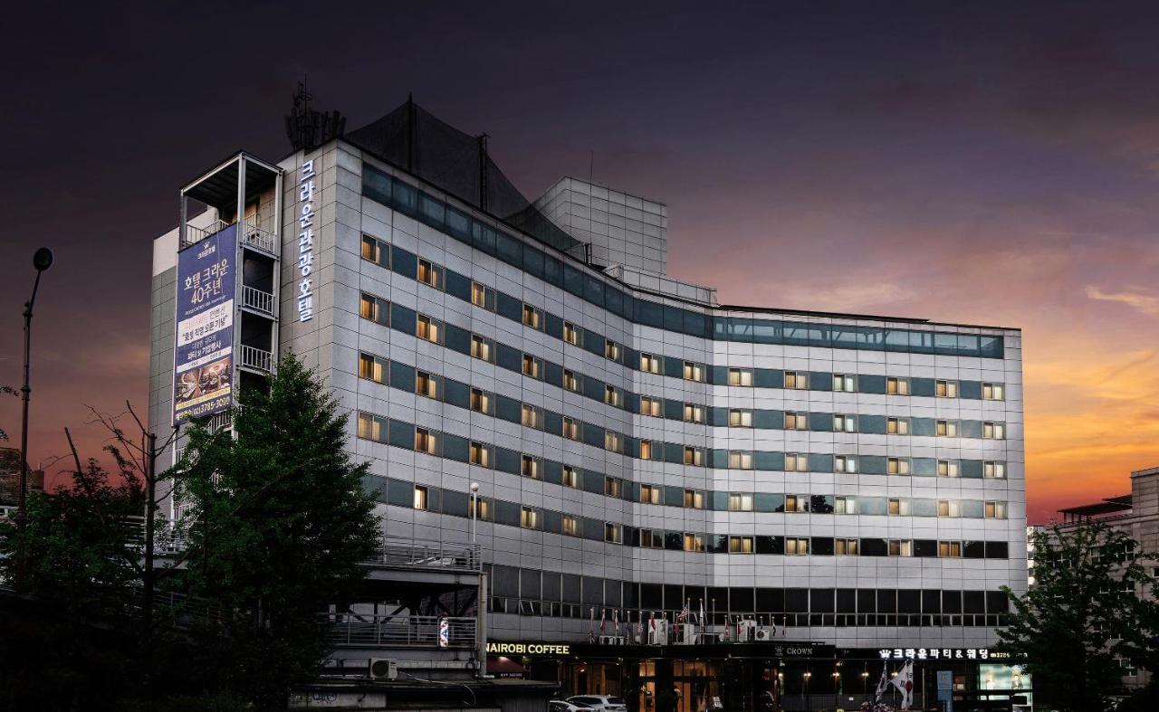 Itaewon Crown Hotel Seul Exterior foto